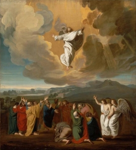 One artist's depiction of the Ascension. 